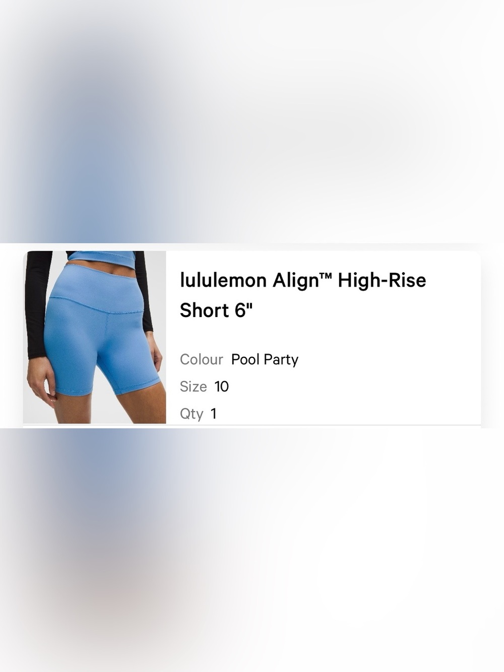 lululemon Align™ High-Rise
Short 6"